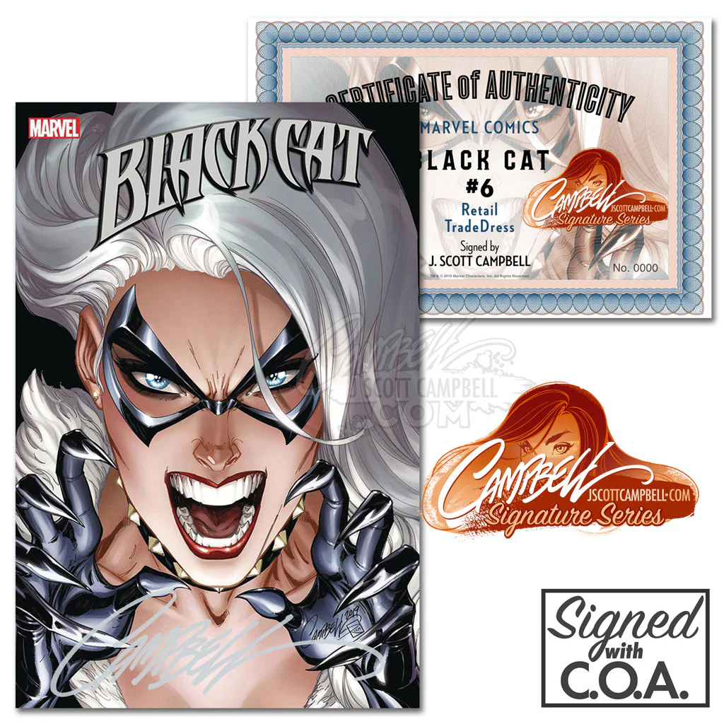 Black Cat #6 [A] J. Scott Campbell [TD] (2019) - Image 3