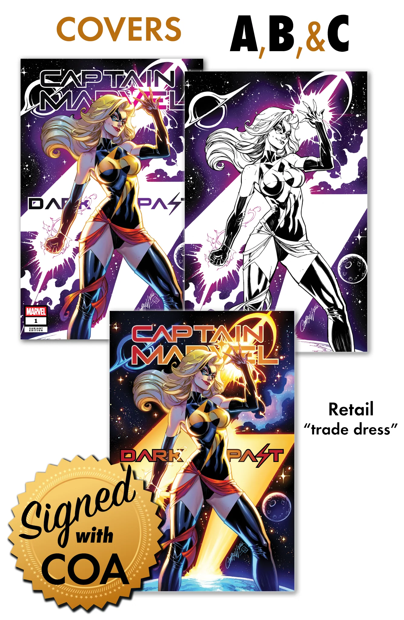 Captain Marvel: Dark Past #1 JSC Artist EXCLUSIVE (2026) - Image 6