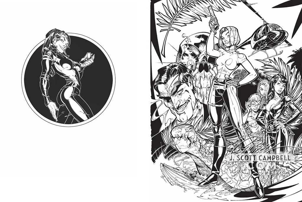 Danger Girl: Permission to Thrill COLORING BOOK - Image 5