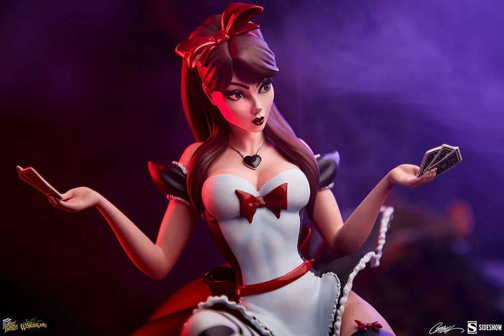 FairyTale Fantasies Alice "Game of Hearts" Edition statues - Image 9