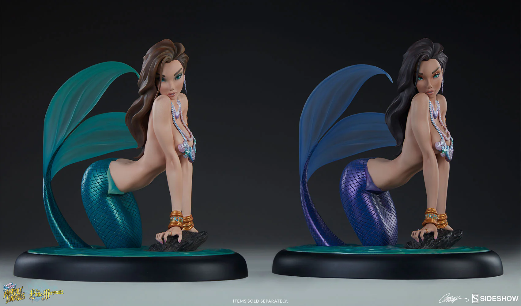 FairyTale Fantasies The Little Mermaid statues - AP Edition - Image 10