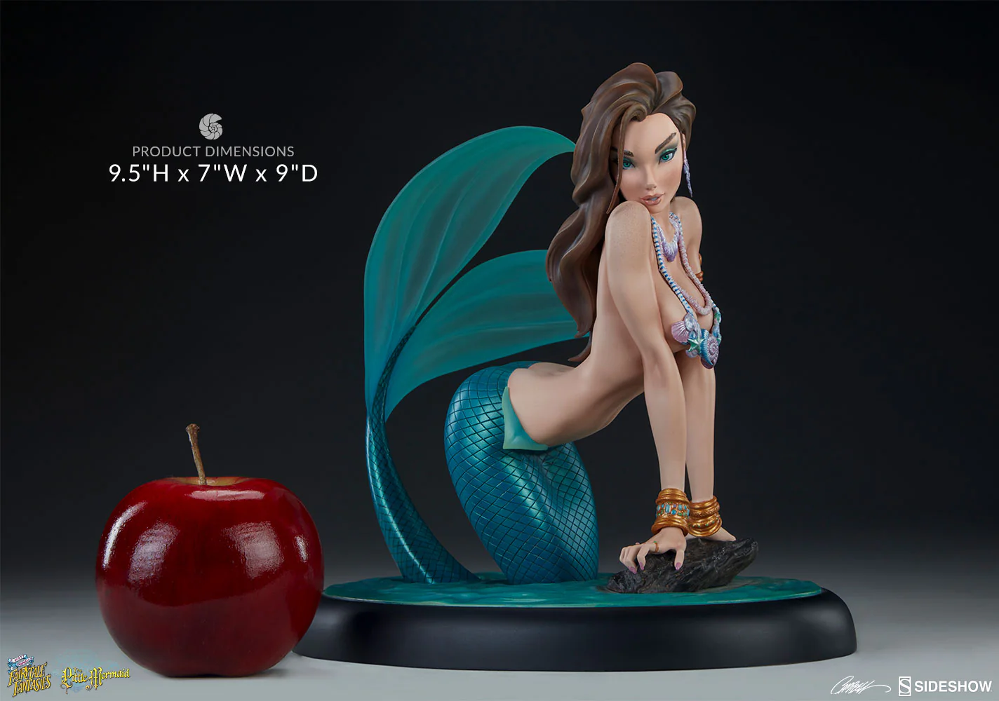 FairyTale Fantasies The Little Mermaid statues - AP Edition - Image 13