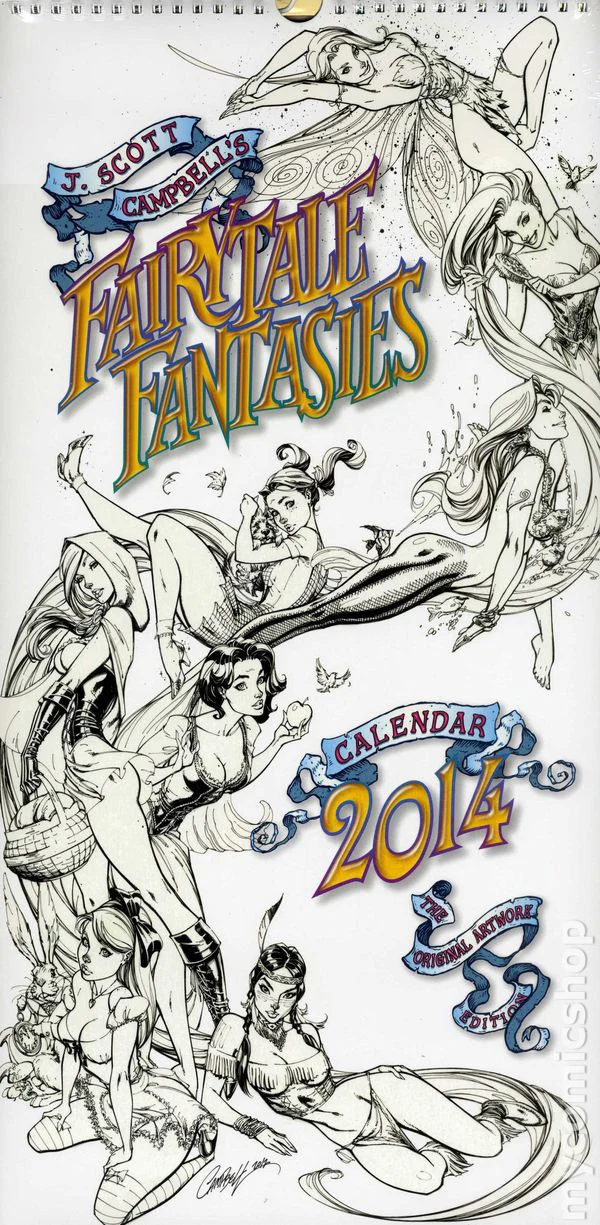 JSC's FairyTale Fantasies Calendar 2014 - Image 3