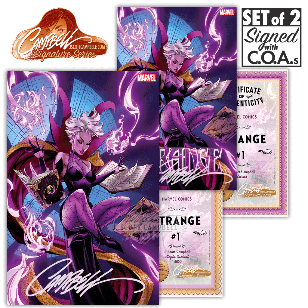 Strange #1 J. Scott Campbell (2022) - Image 3